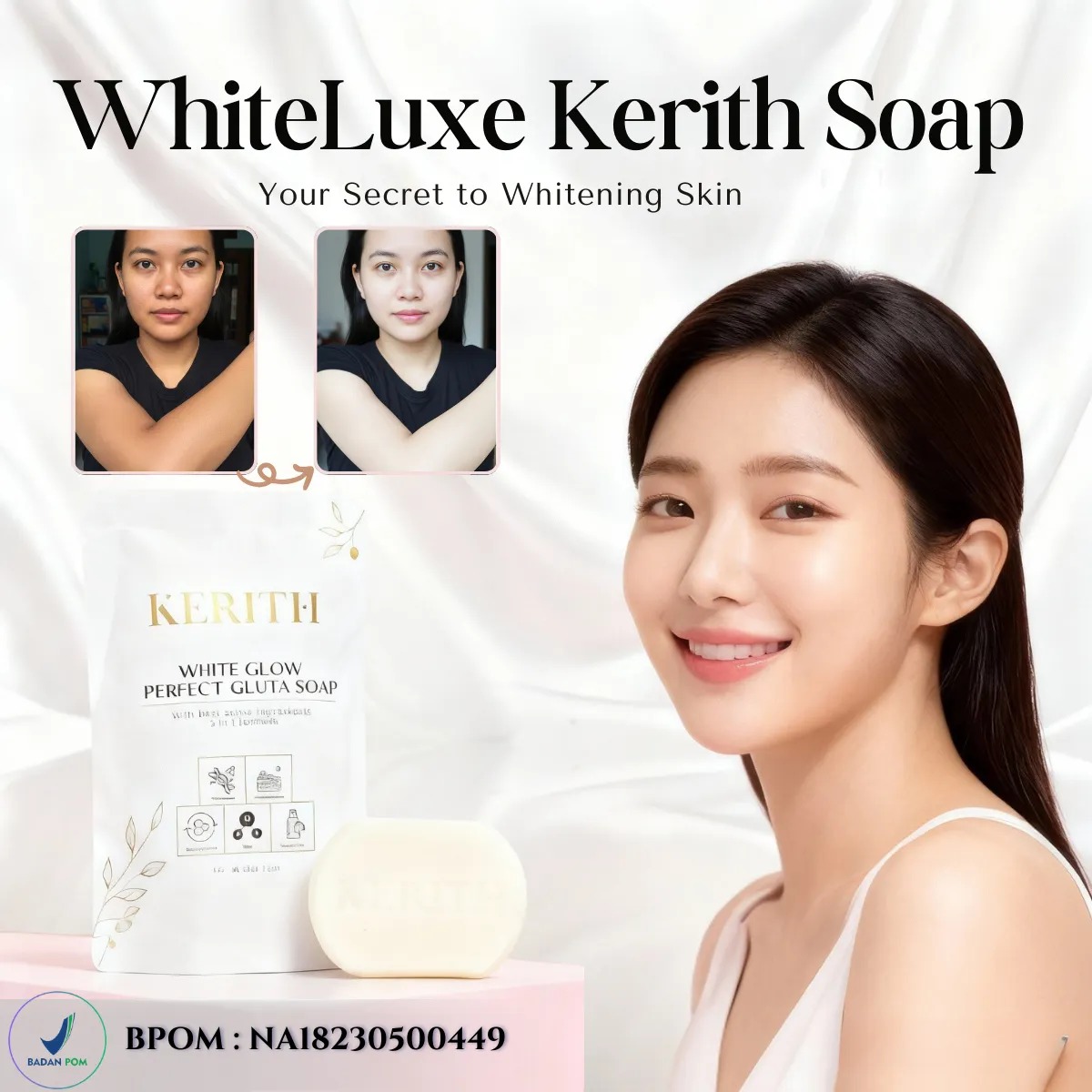 WhiteLuxe Kerith Shoap BPOM BL62-35