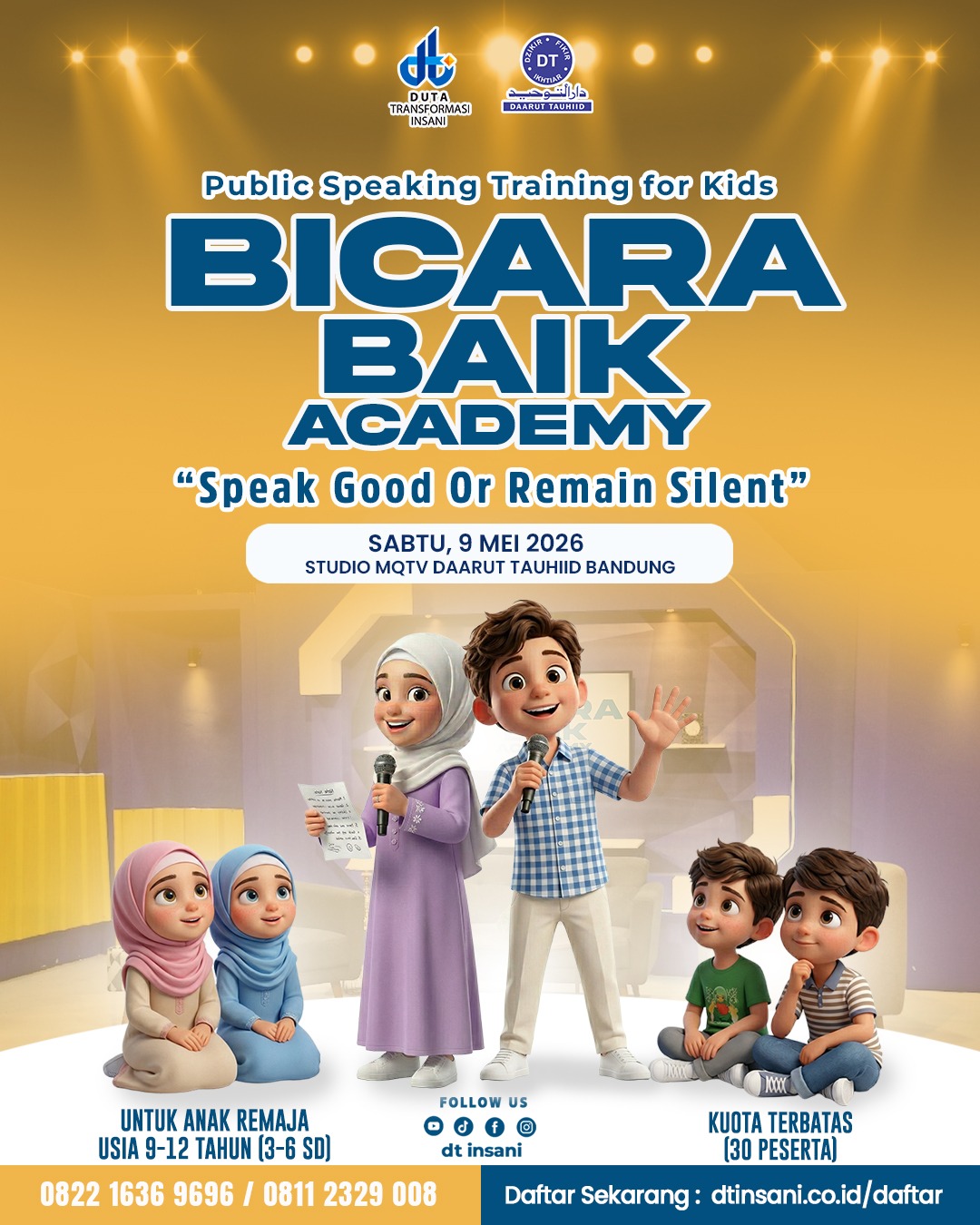 Bicara Baik Academy for Kids Batch 1 logo