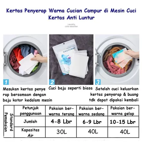Laundry Anti Staining Color 💰 logo