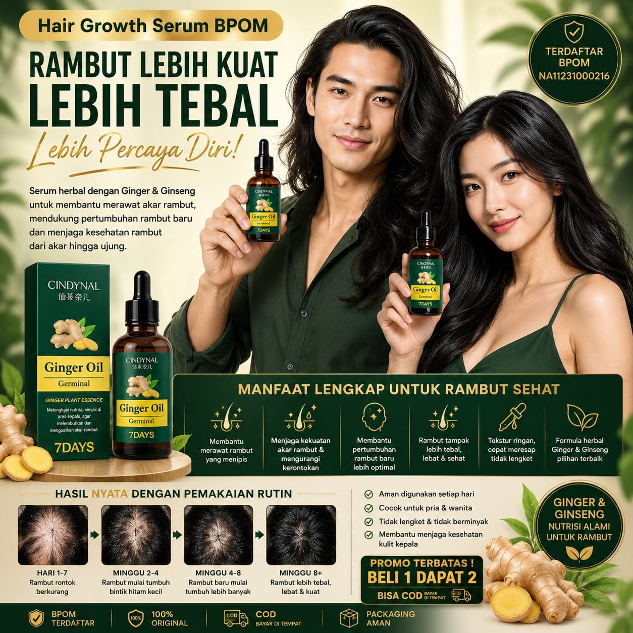 Hair Growth Serum BPOM SH77-191 OD logo