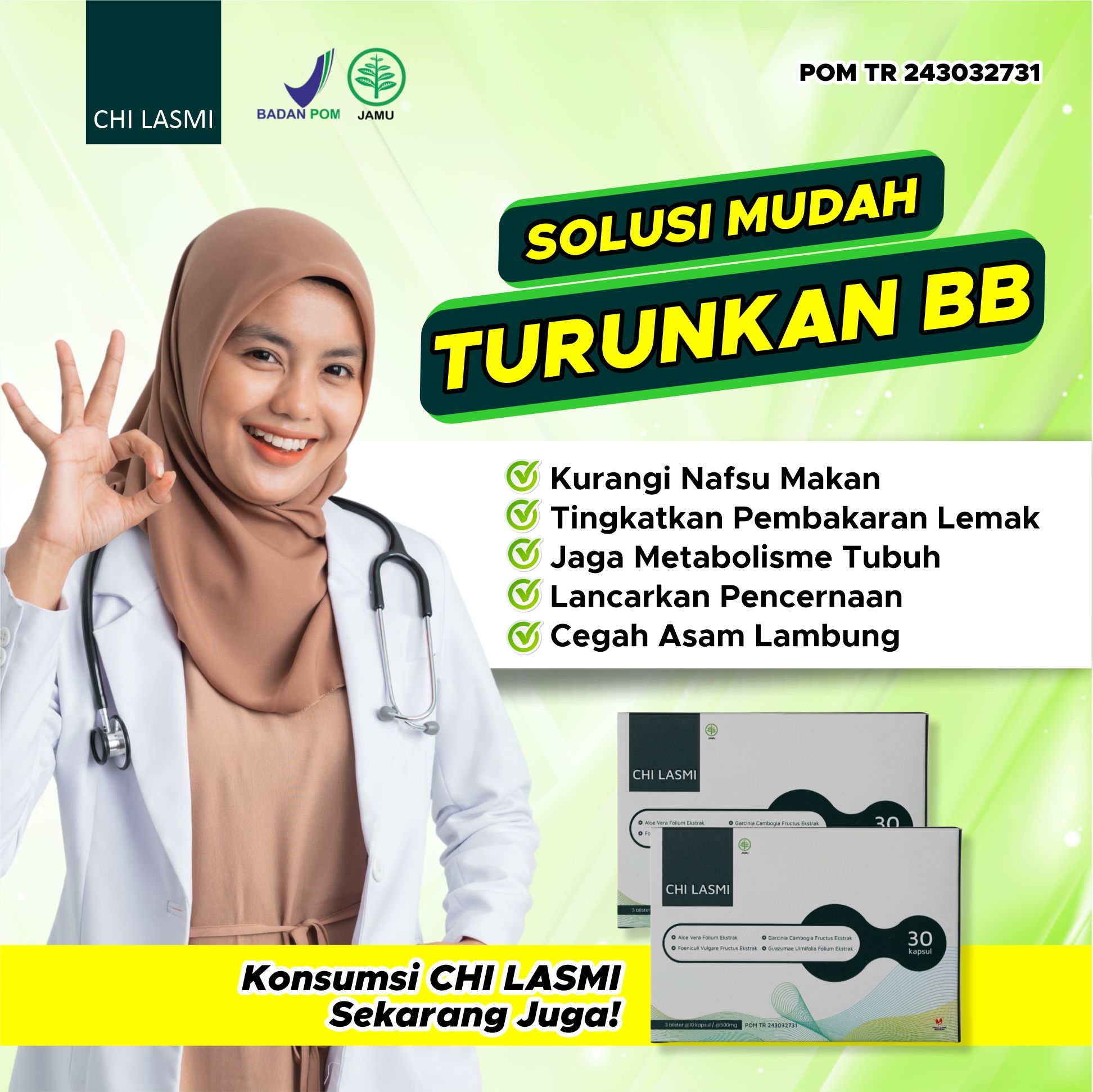 Lasmi Bundling Kapsul dan Teh - FBE