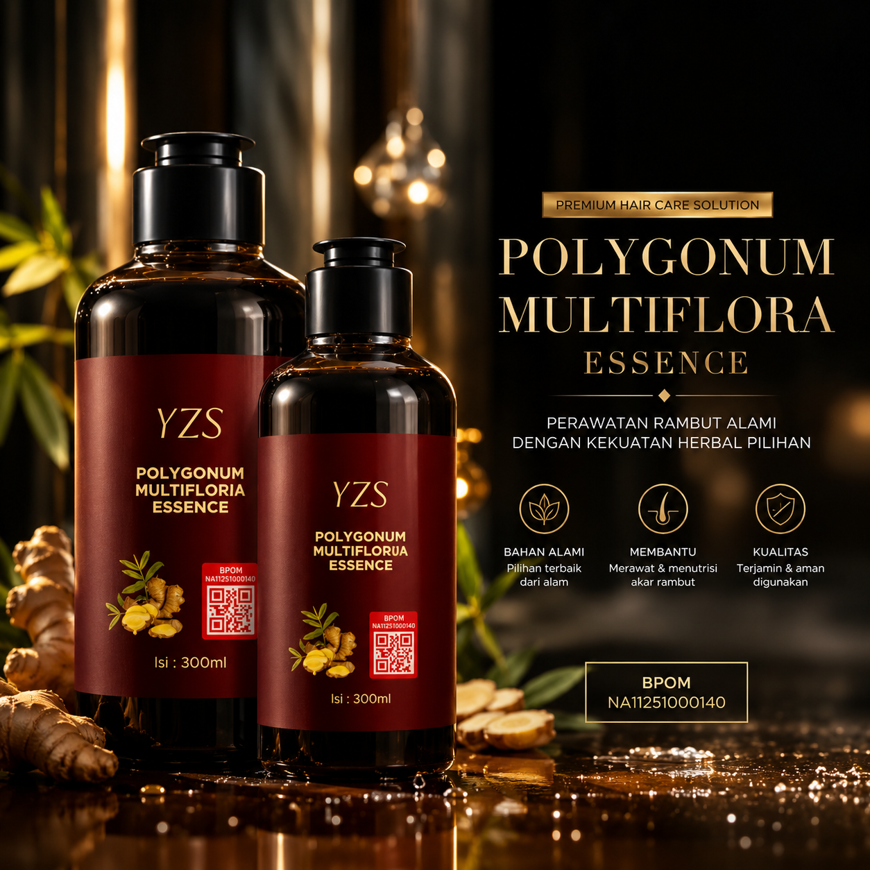 Polygonum Multiflora Essence 300 ml BPOM HR62-78 Baru