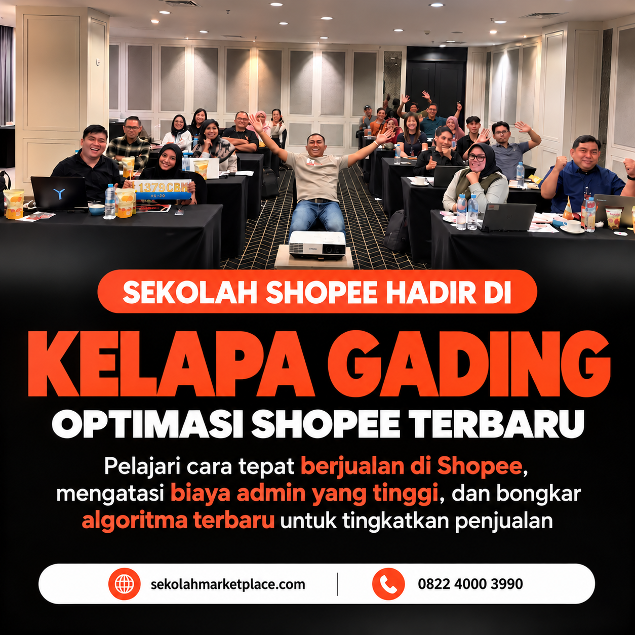 SEKOLAH SHOPEE INDONESIA Kelapa Gading (30/10/2026) TB logo