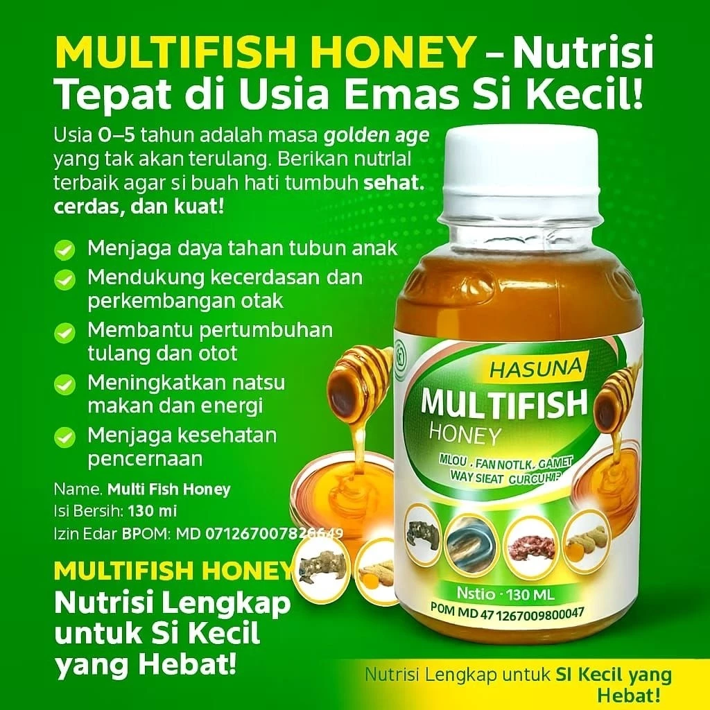 Madu Vitamin Anak Cerdas