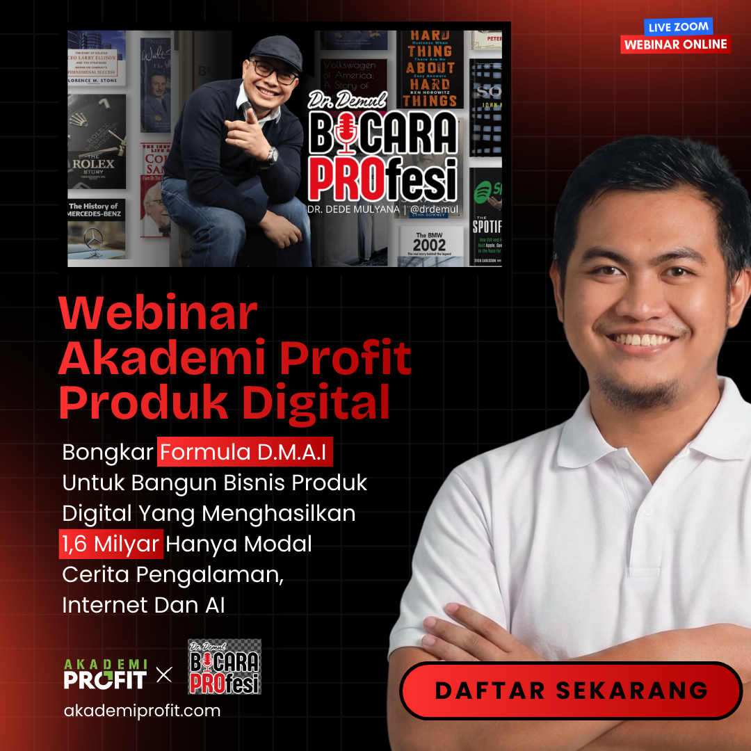 Akademi Profit x Dr Demul | Zoom Mini Course logo