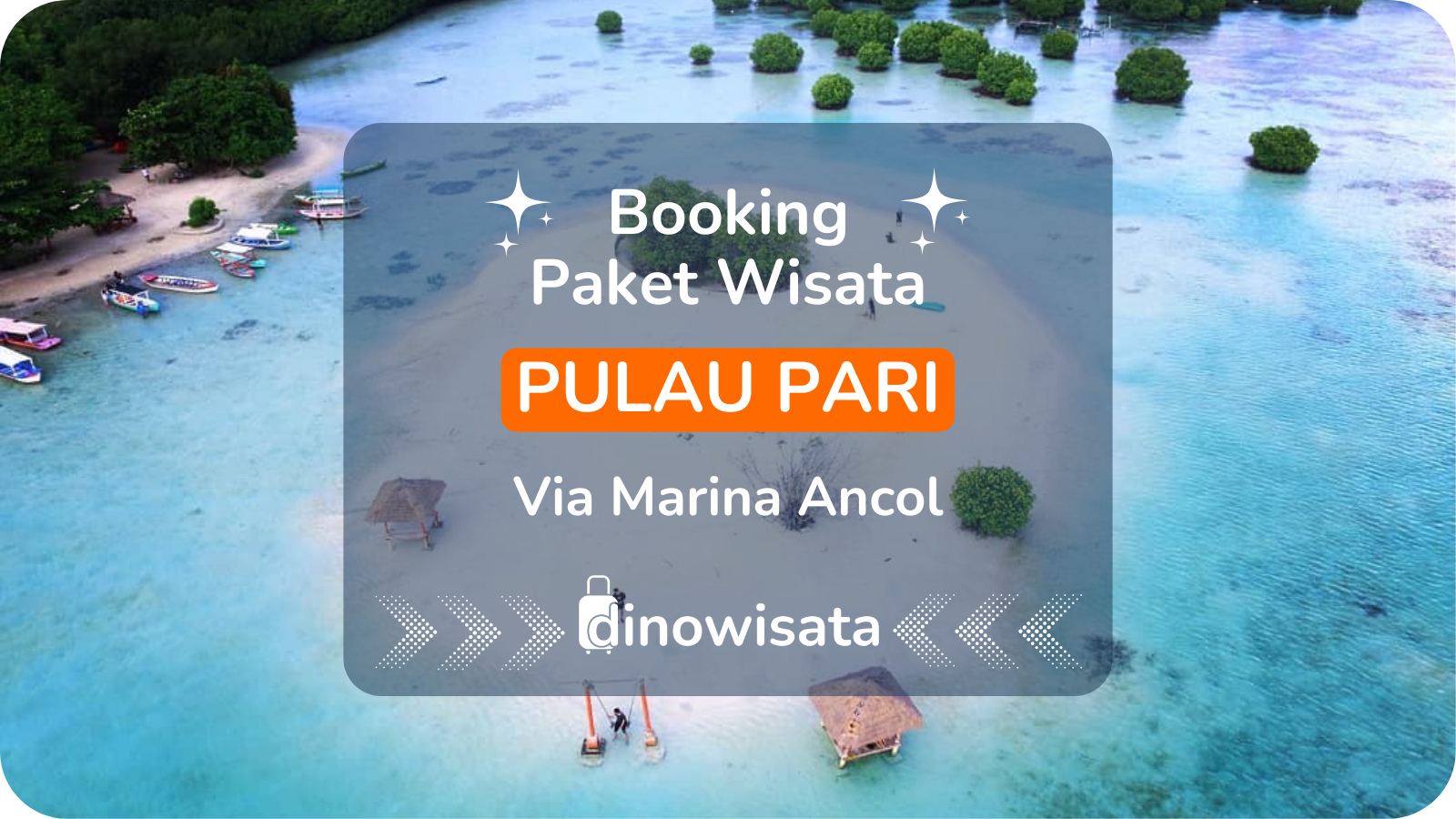 Pembayaran DP [Down Payment] Booking Paket Wisata Pulau Pari Via Marina Ancol [DP Rp.450.000/org] logo