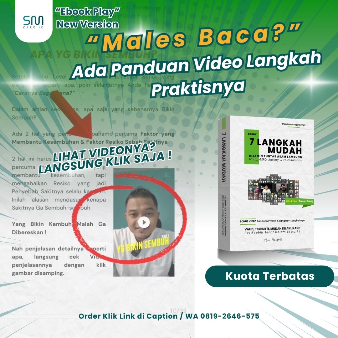 7 Langkah Mudah Tuntas Asam Lambung dkk (Ebook Play)