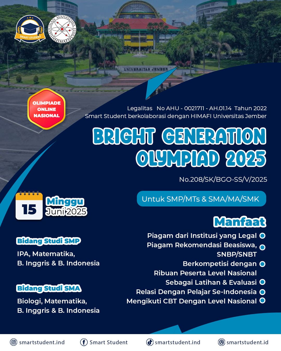 Bright Generation Olympiad logo