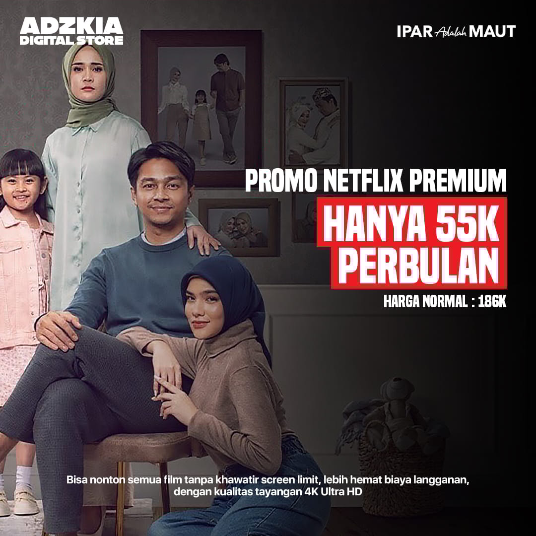 VOUCHER NETFLIX PREMIUM 1 TAHUN logo
