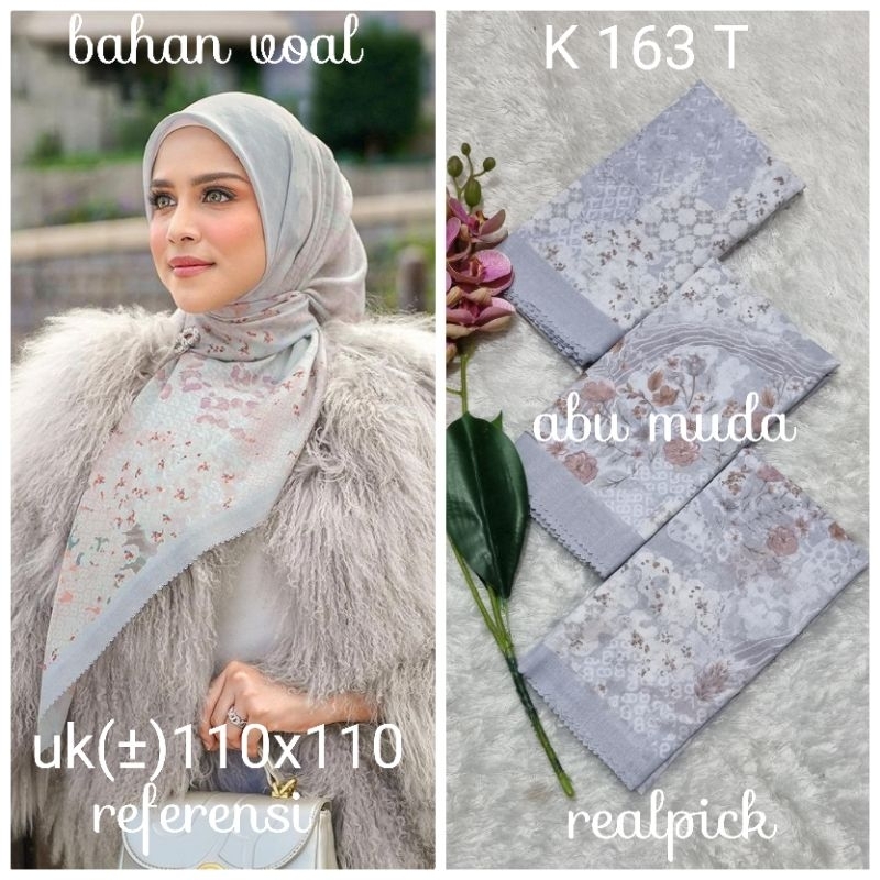 Hijab Segi Empat  Motif  Voal ⚡ logo