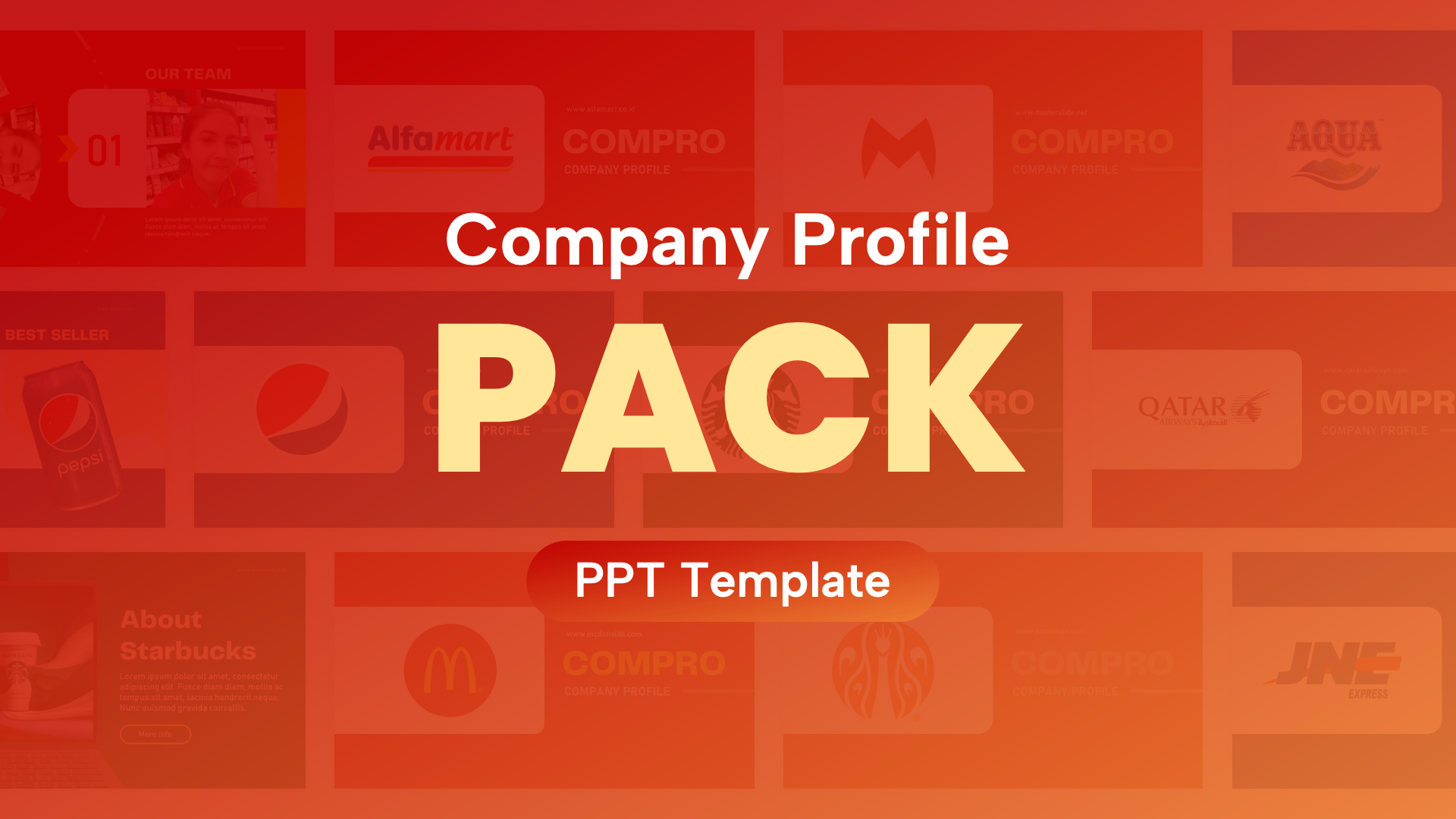 Company Profile Pack - PPT Template logo