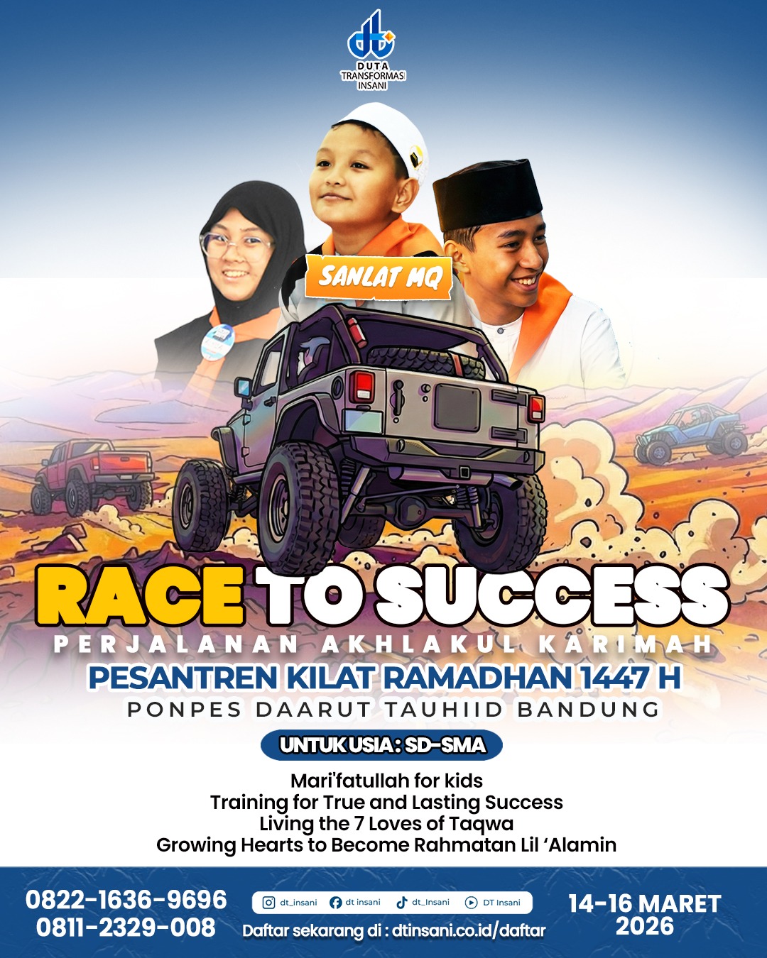 Sanlat MQ Ramadhan 1447 H - SD 123 logo