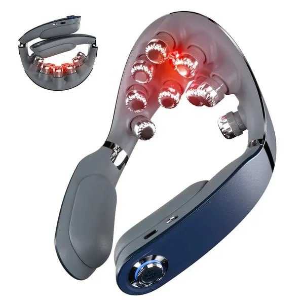 Neck Massager Premium Original – Alat Pijat Elektrik Canggih Leher Bahu Pundak Import logo