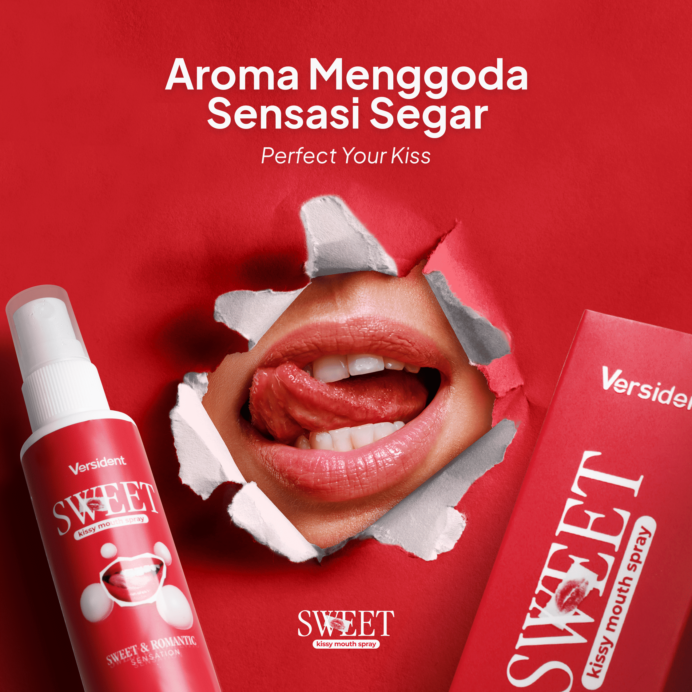 Versident Mouth Spray Sweet Kissy