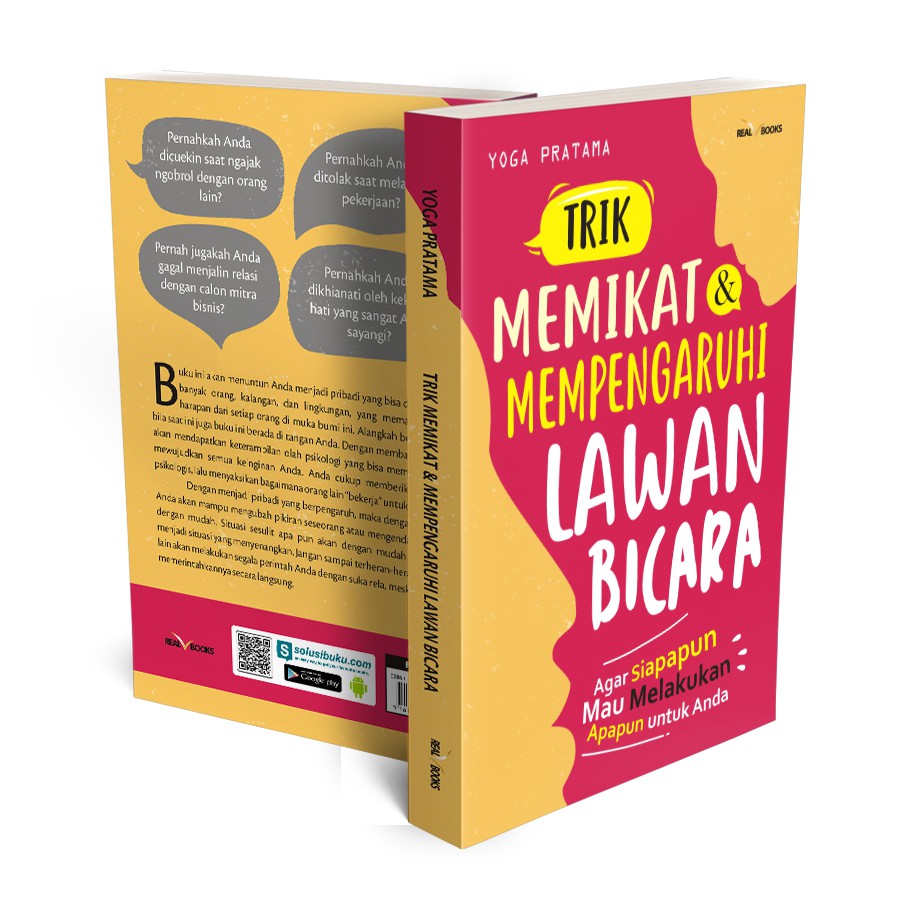 Buku Psikologi - Trik Memikat & Mempengaruhi Lawan Bicara💰 logo