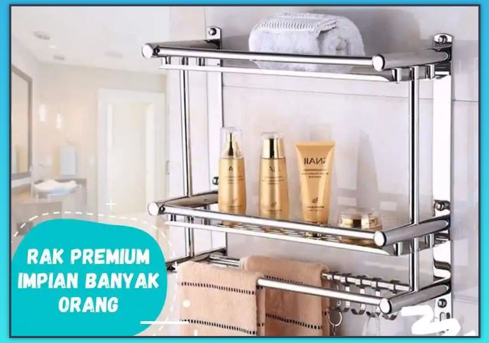 Rak Stainless Kamar Mandi ✨ logo