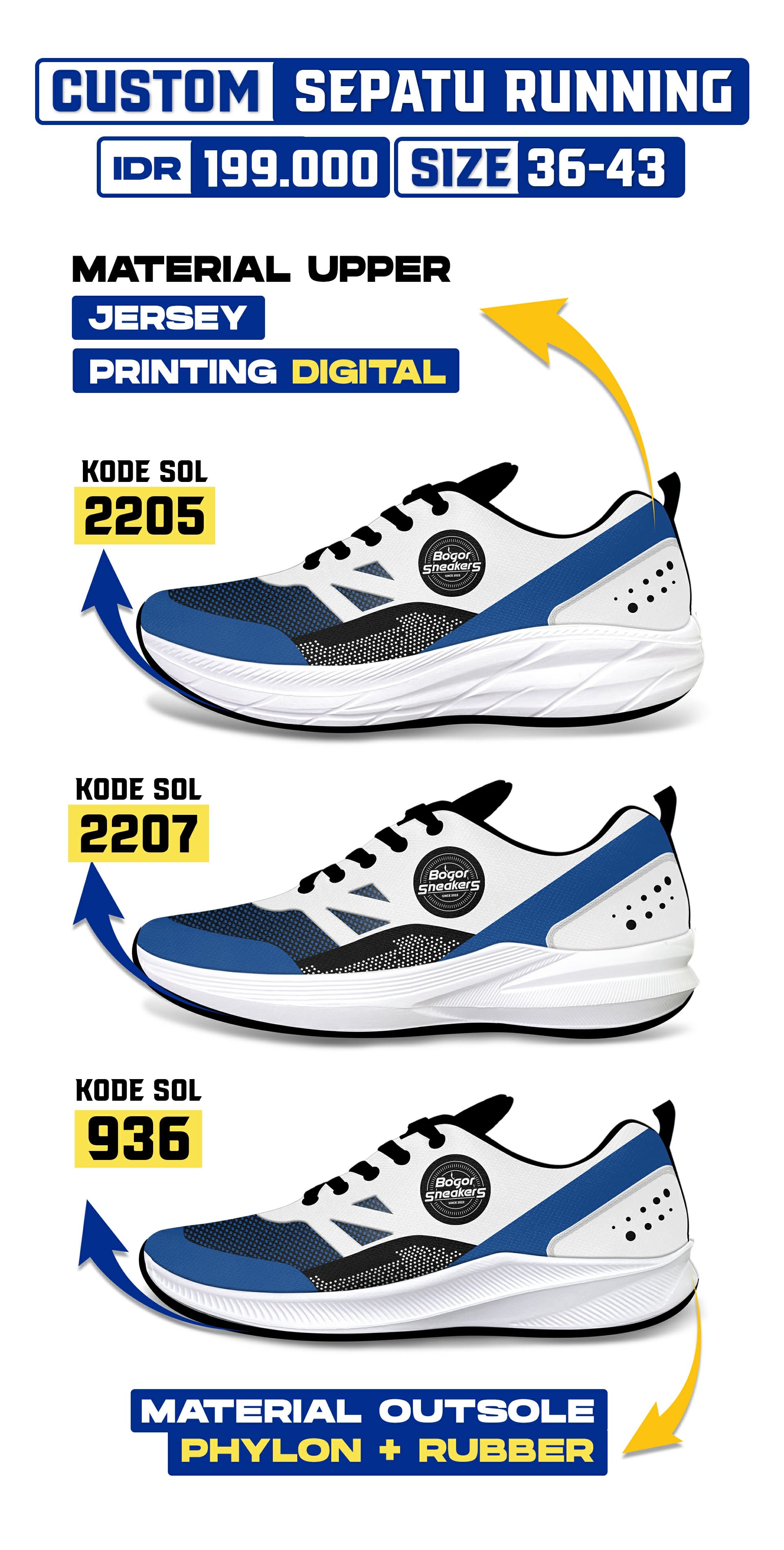 SEPATU CUSTOM BOGORSNEAKERS logo