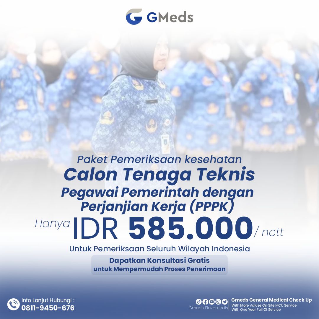 Medical Check Up Untuk Calon Tenaga Teknis Pemerintah Dengan Perjanjian Kerja (PPPK) logo