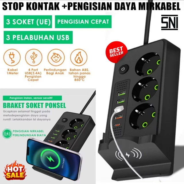 Socket Kontak Wireless Charging G-ads logo