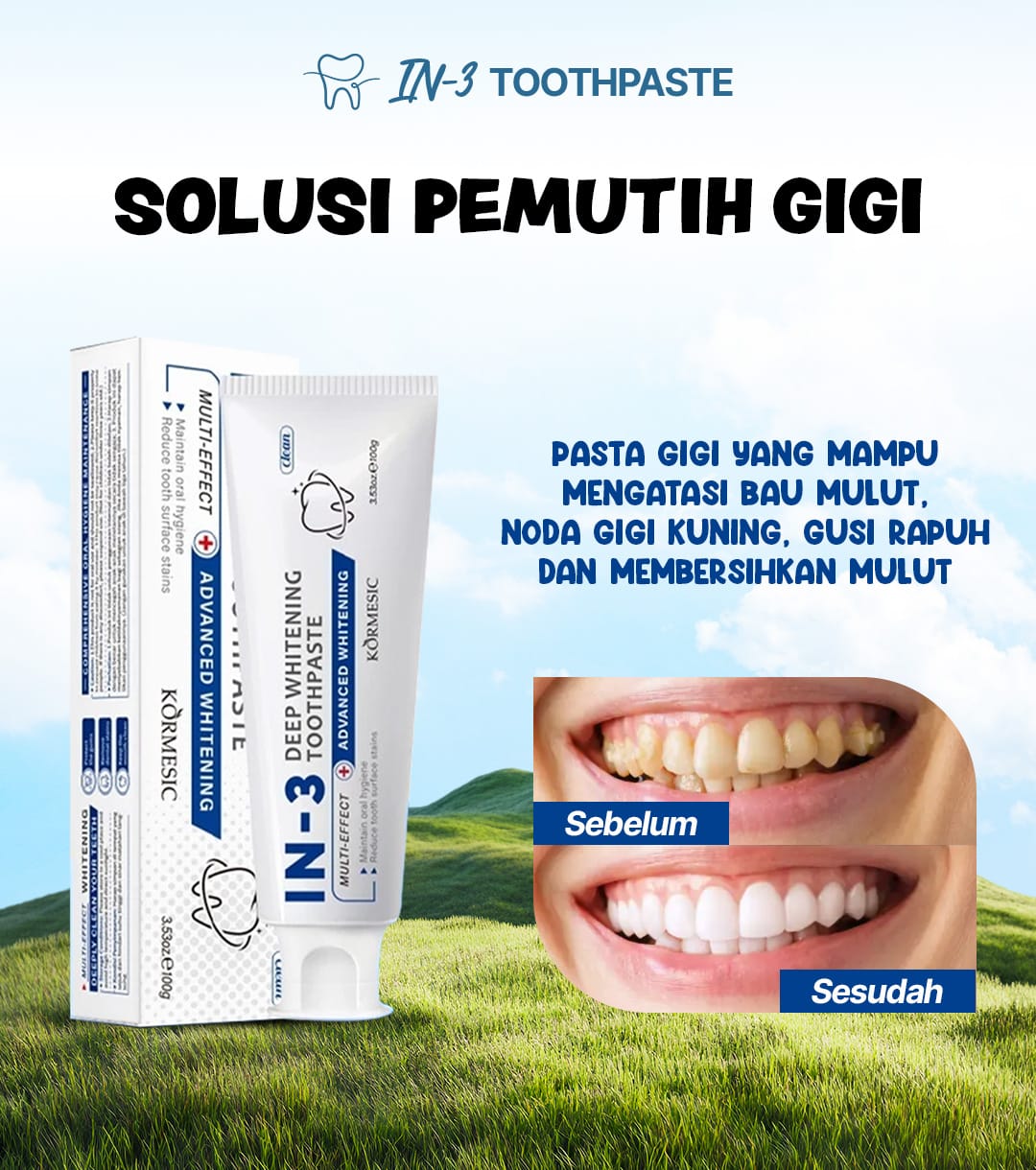 IN-3 Toothpaste Google logo