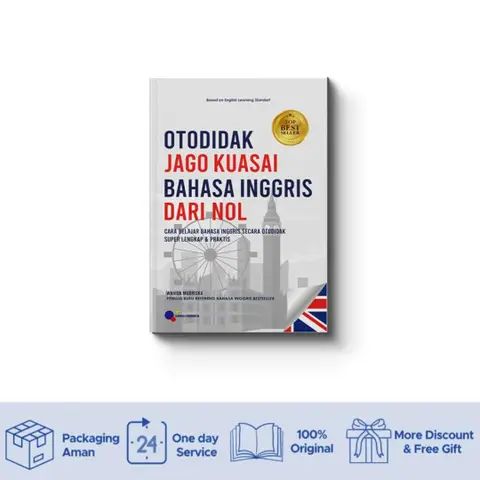 Buku Pintar Jago Bahasa Inggris ⚡ logo