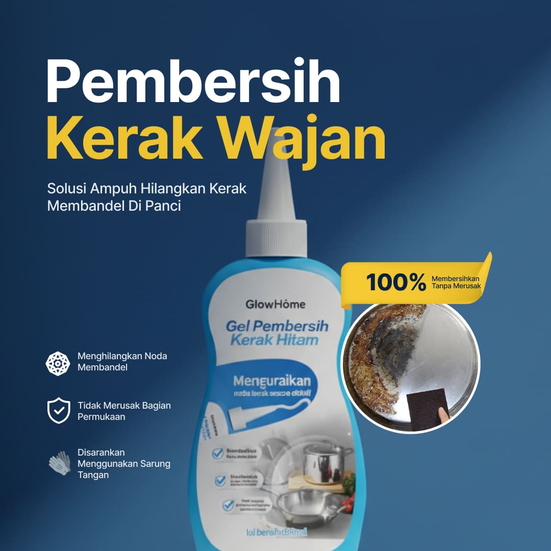 Pembersih Kerak Hitam Panci