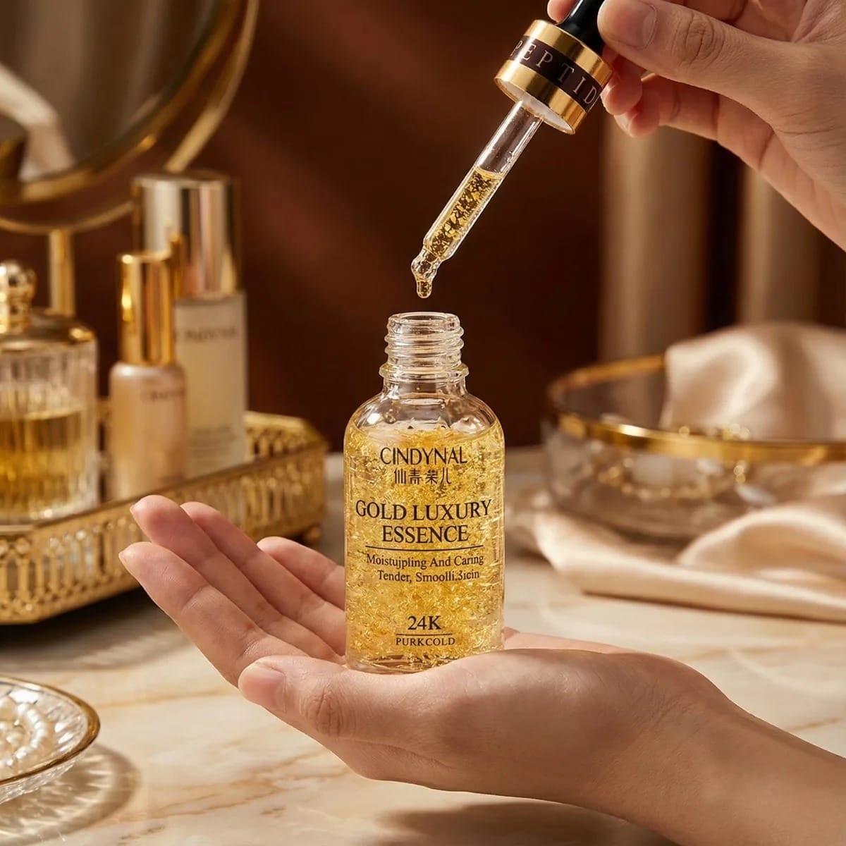Serum Pure Gold Luxury BPOM DD/2 logo