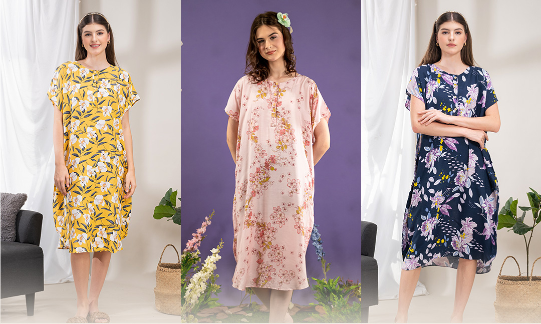 # FADS - Homewear Kaftan Mix Irina anneira Stella (199k - 3 Piece) ASC