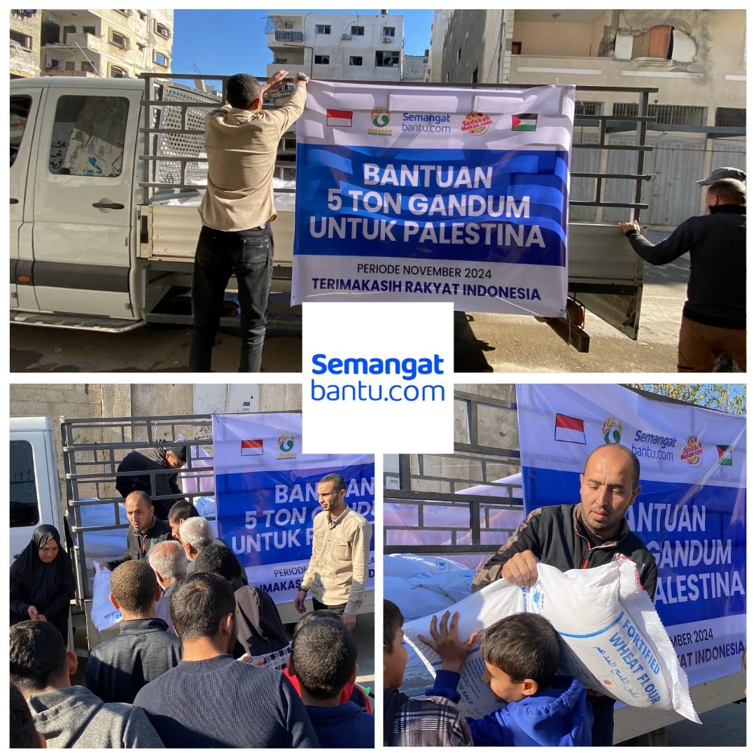 Semangat Bantu Palestina