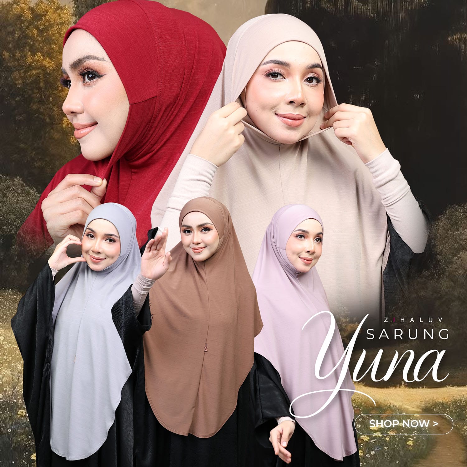 YUNA INSTANT TUDUNG