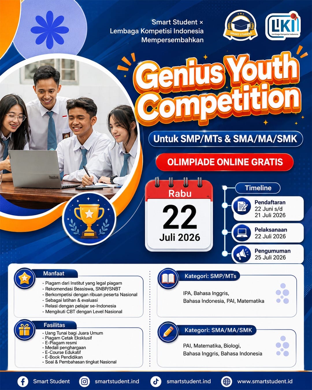 GENIUS YOUTH COMPETITION 2026 logo
