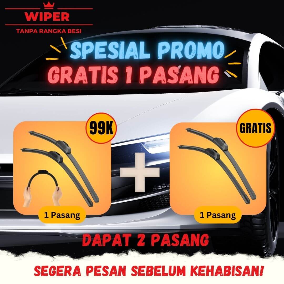 Promo Wiper Gratis 1 Pasang