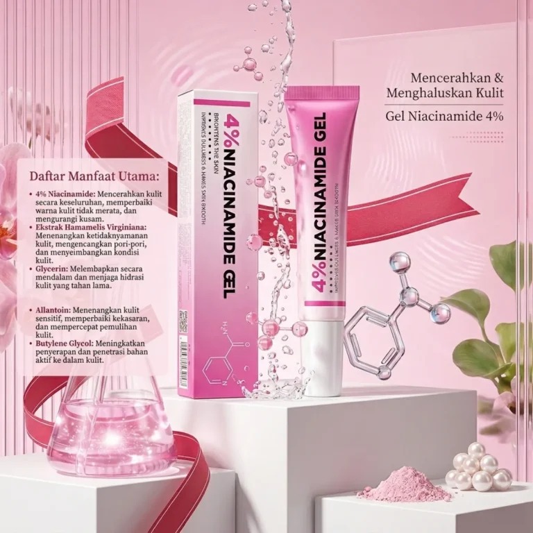 Niacinamide Skin Clarity 4% Gel BPOM MR62-49