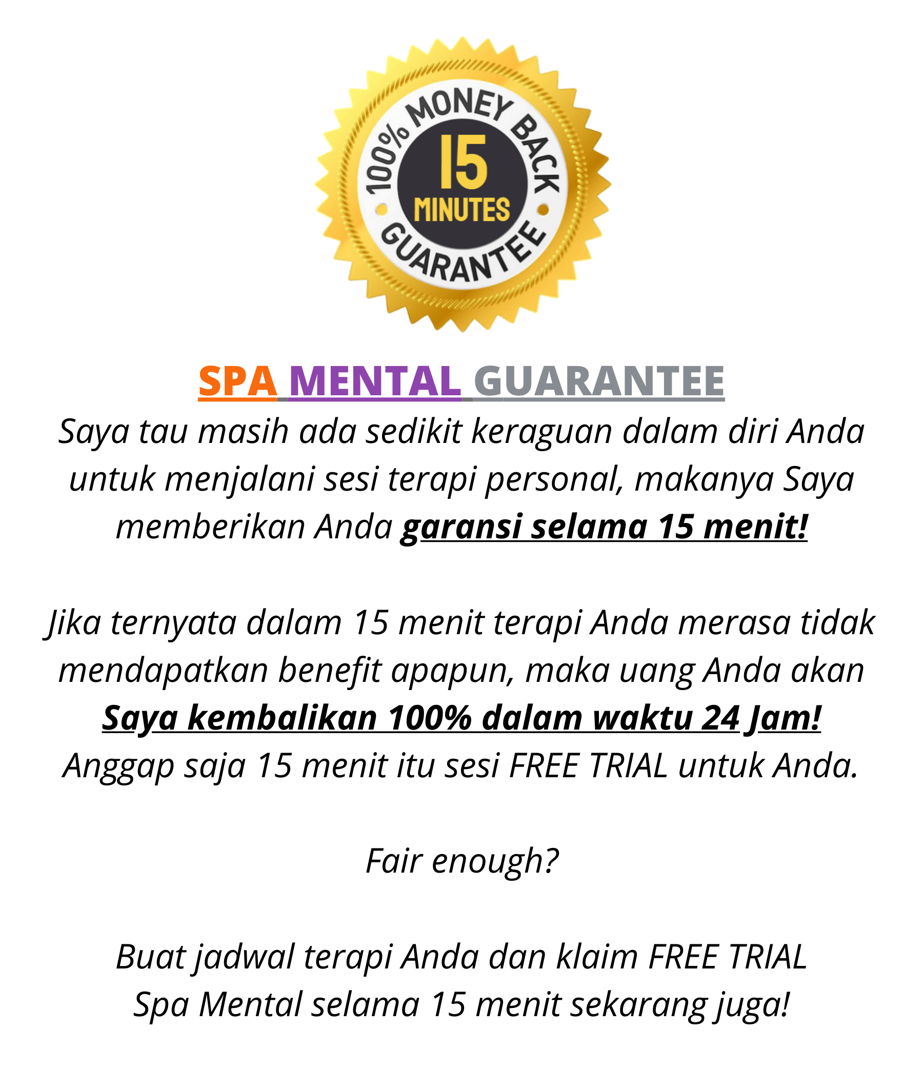 Spa Mental Lite
