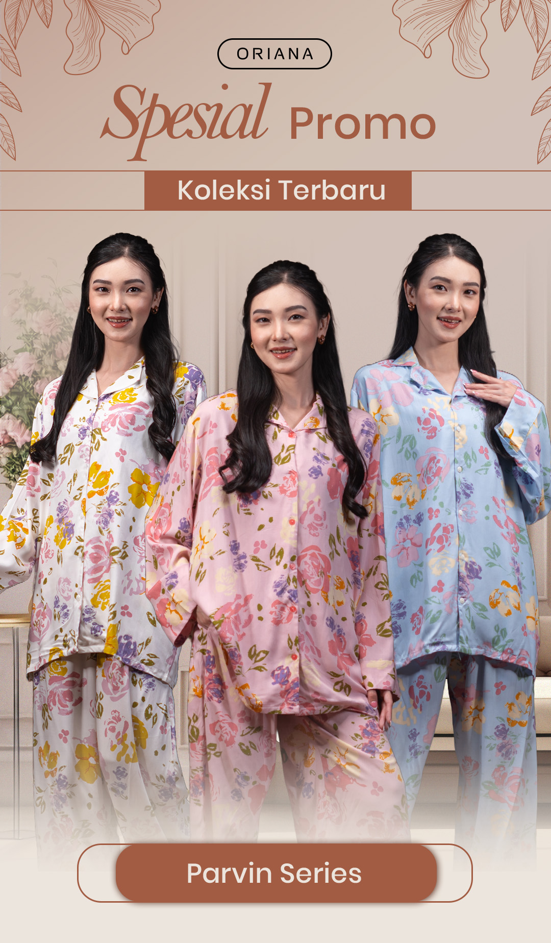 # FADS - Homewear Pajamas Parvin Cecily (139-1 Piece) ASC logo