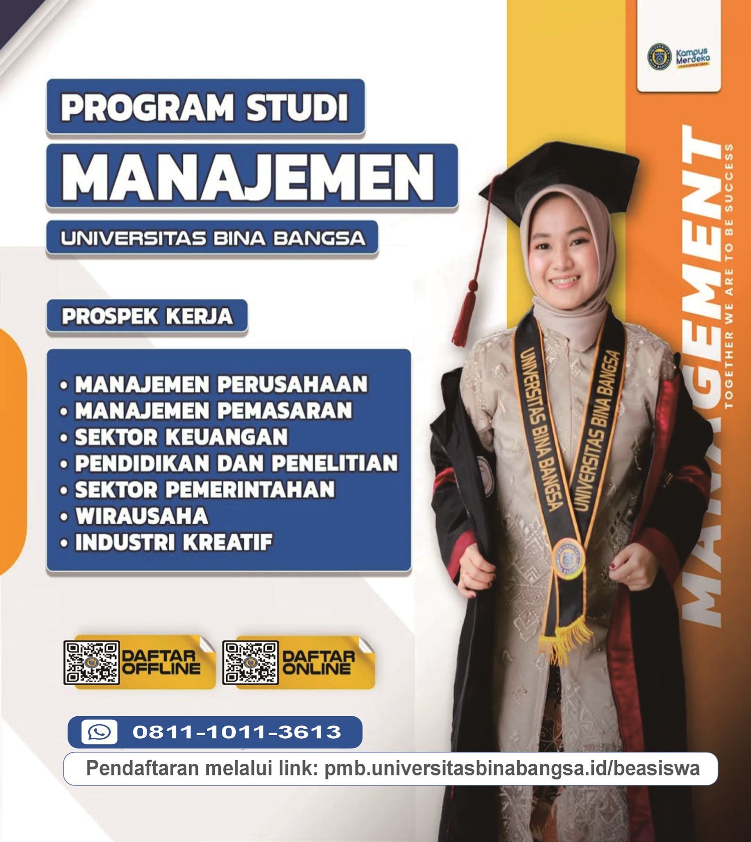 Program Subsidi Beasiswa Pendidikan Program Pascasarjana Universitas Bina Bangsa