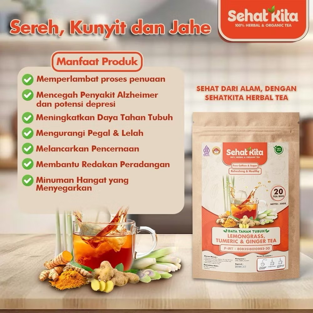 Teh Jahe Kunyit Serai logo