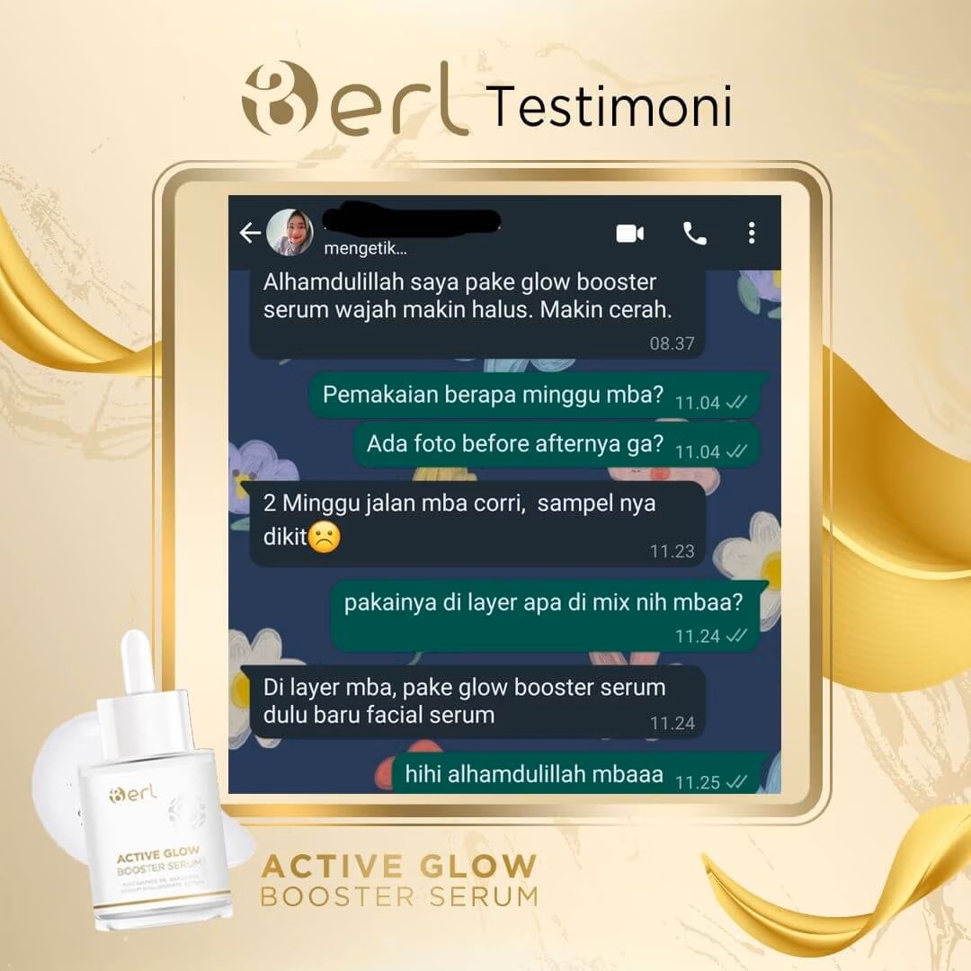 B ERL Active Glow Booster