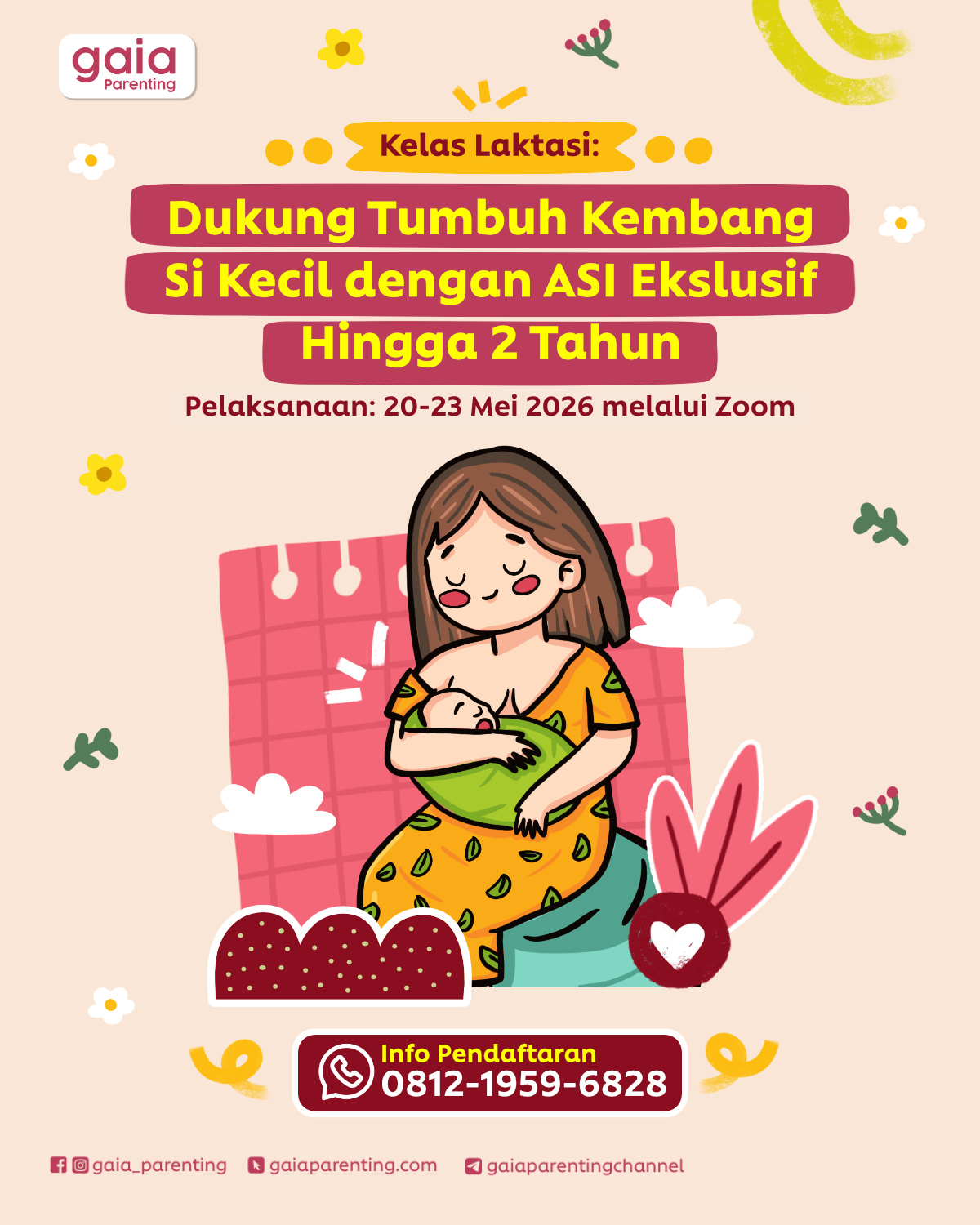 Kelas Laktasi Online: Dukung Tumbuh Kembang dengan MengASIhi Hingga 2 Tahun logo