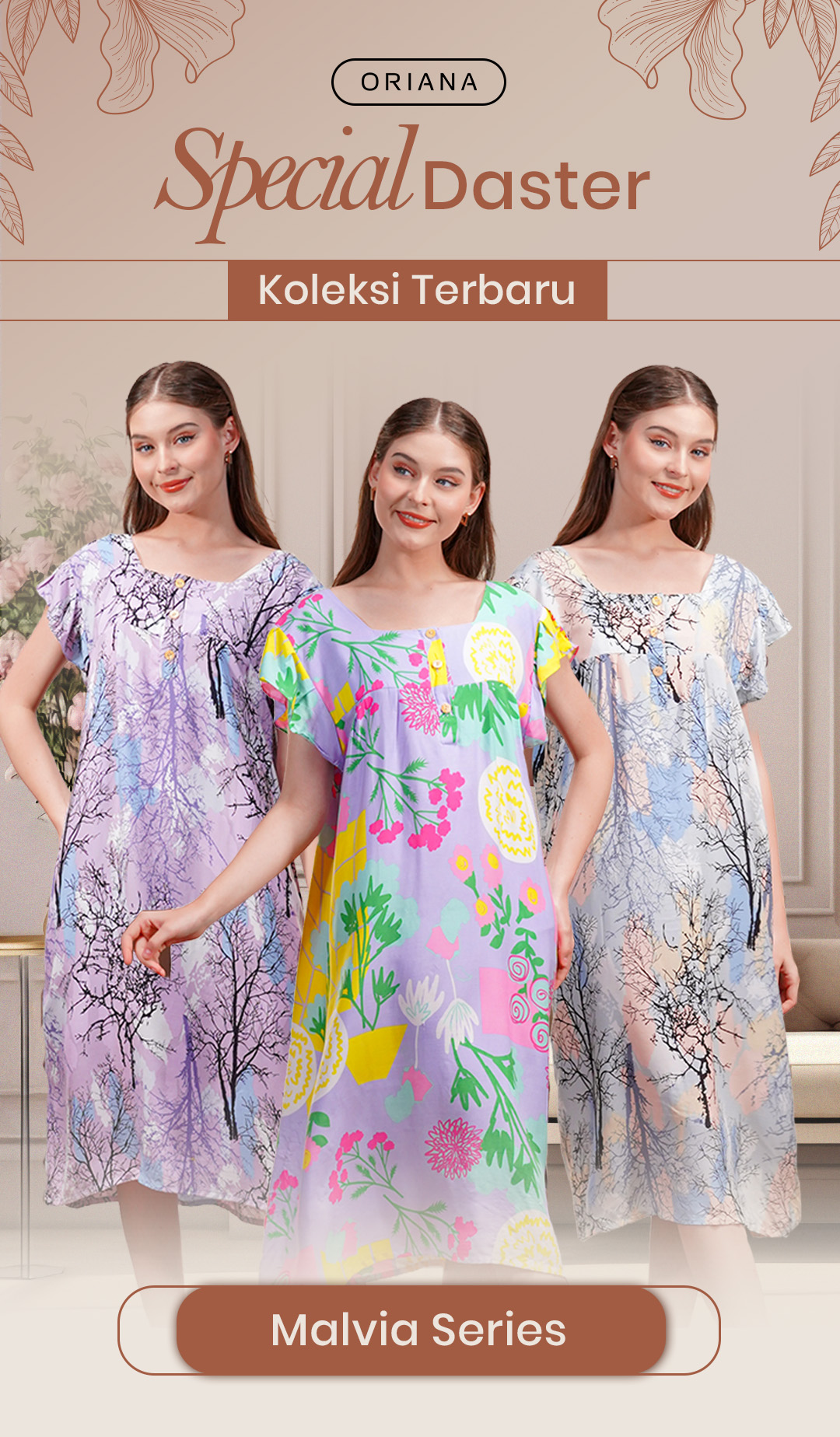 # FADS - Homewear Malvia Hazel dan Tiffani  (106 - 1 Piece) ASC logo