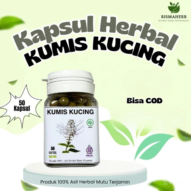 HERBALUV Kapsul Kumis Kucing Original Herbal - X1 YD logo