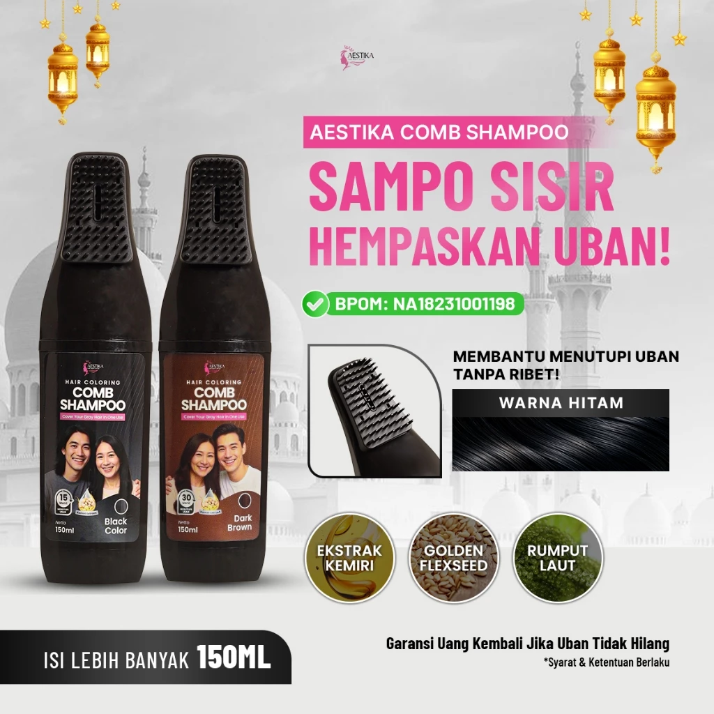 Aestika Hair Coloring Shampoo - Guys Barber