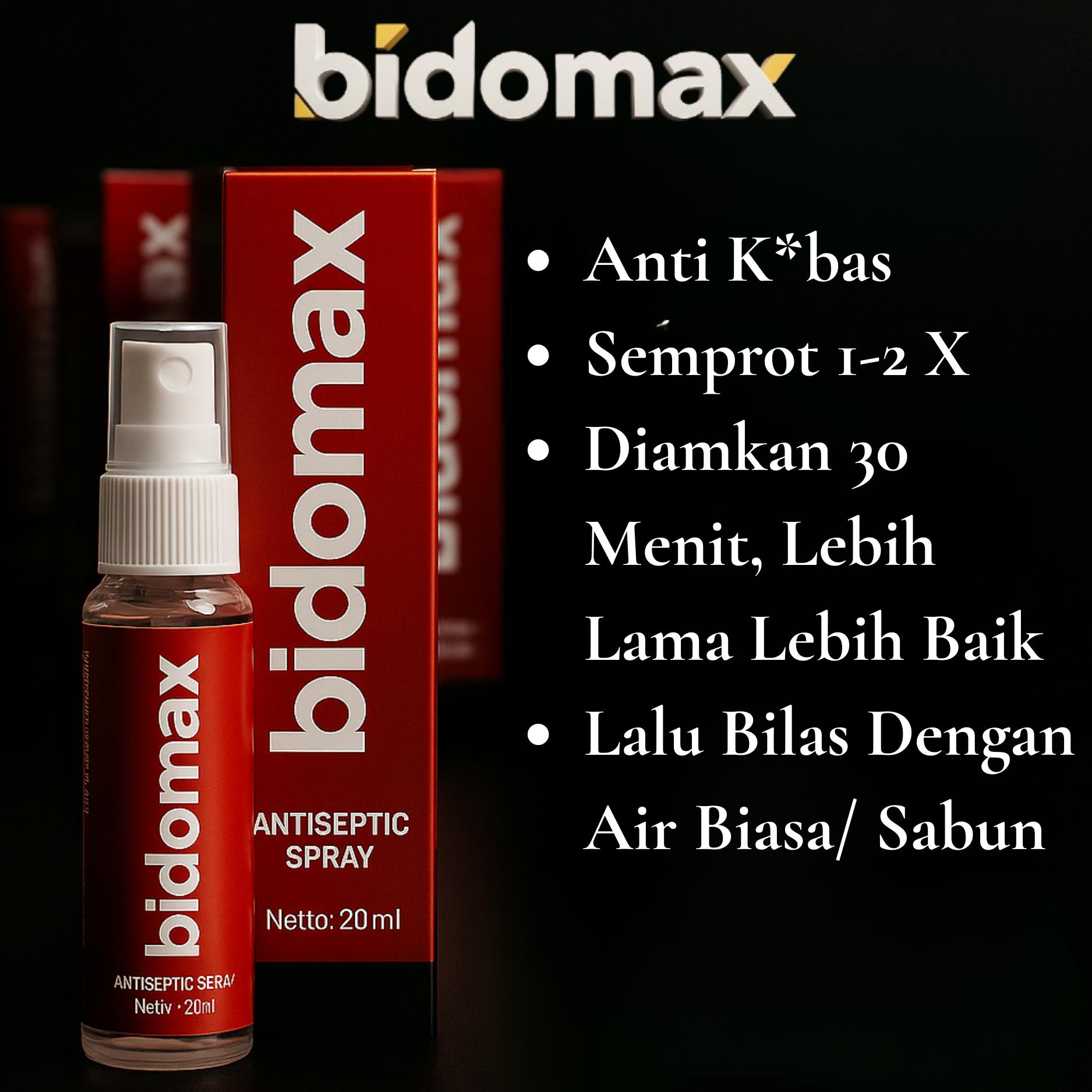 Bidomax Spray tahan lama 45 menit