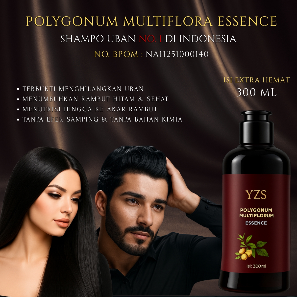 Polygonum Multiflora Essence BPOM  EG-EVPO 13 logo