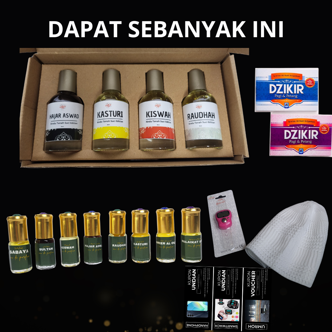 parfum rindu tanah suci 12 plus plus logo