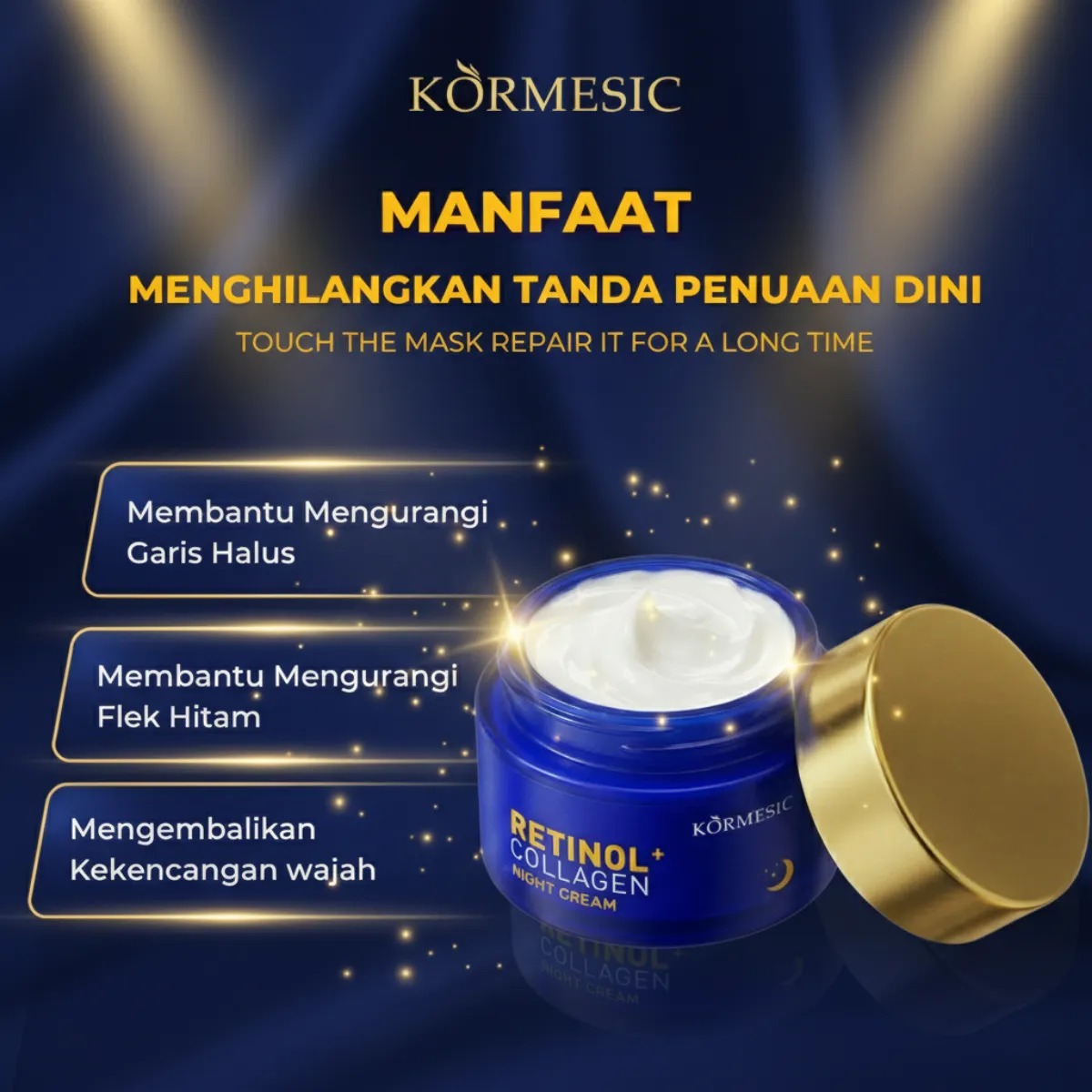 Kormesic Noctera Glow Cream BPOM DD/4