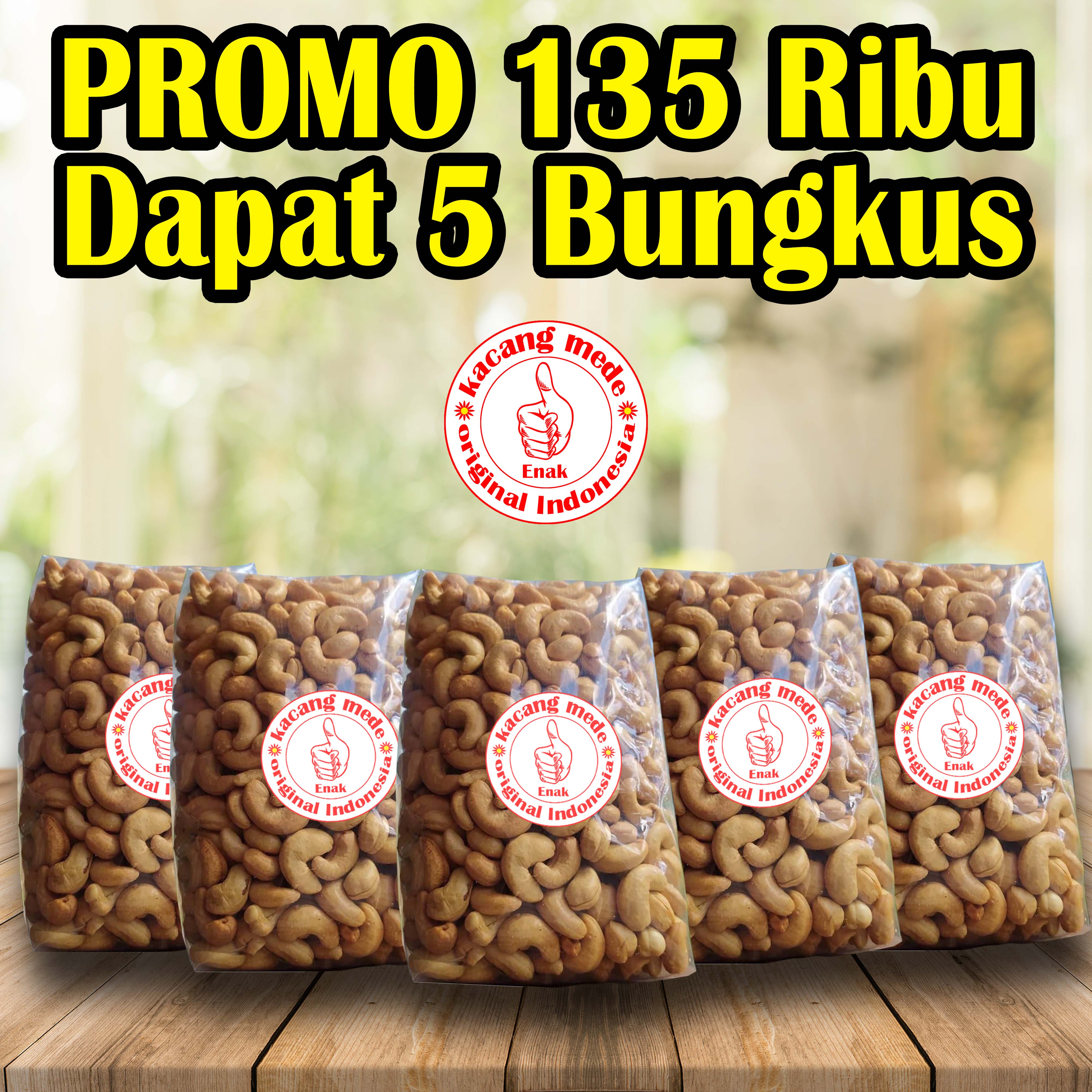 Kacang Mede Rajawali logo
