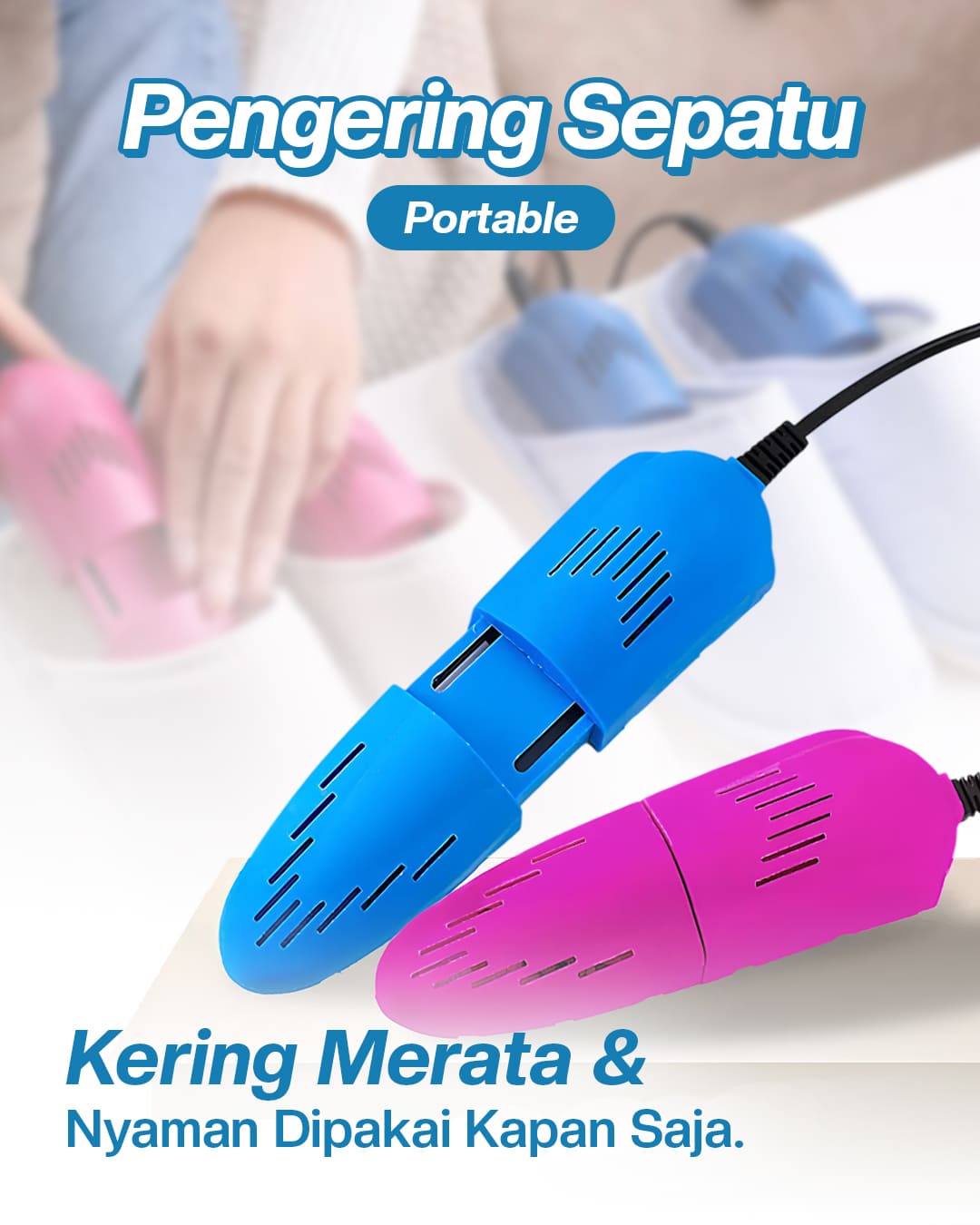 Pengering Sepatu Portable F logo