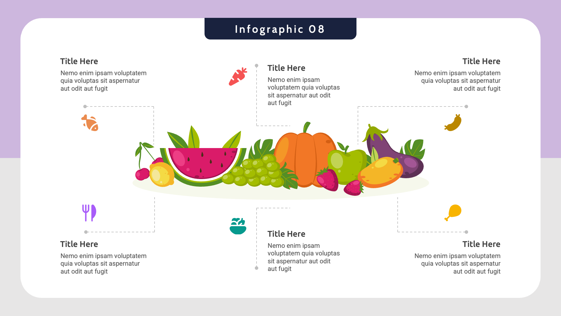 Infographic 08 - PPT Template logo