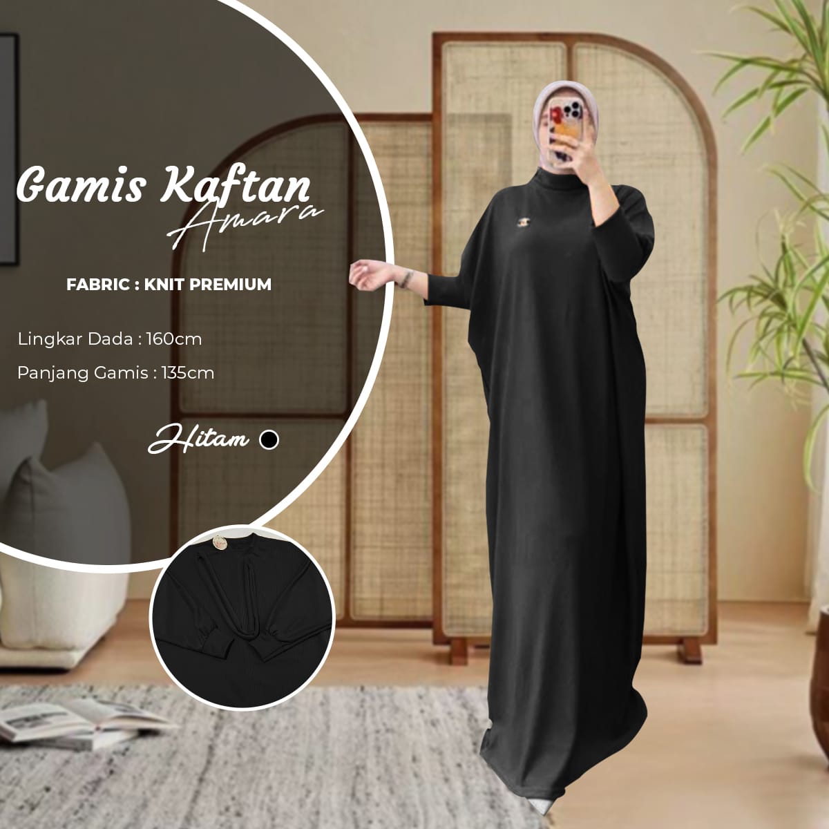 Gamis Kaftan Knit